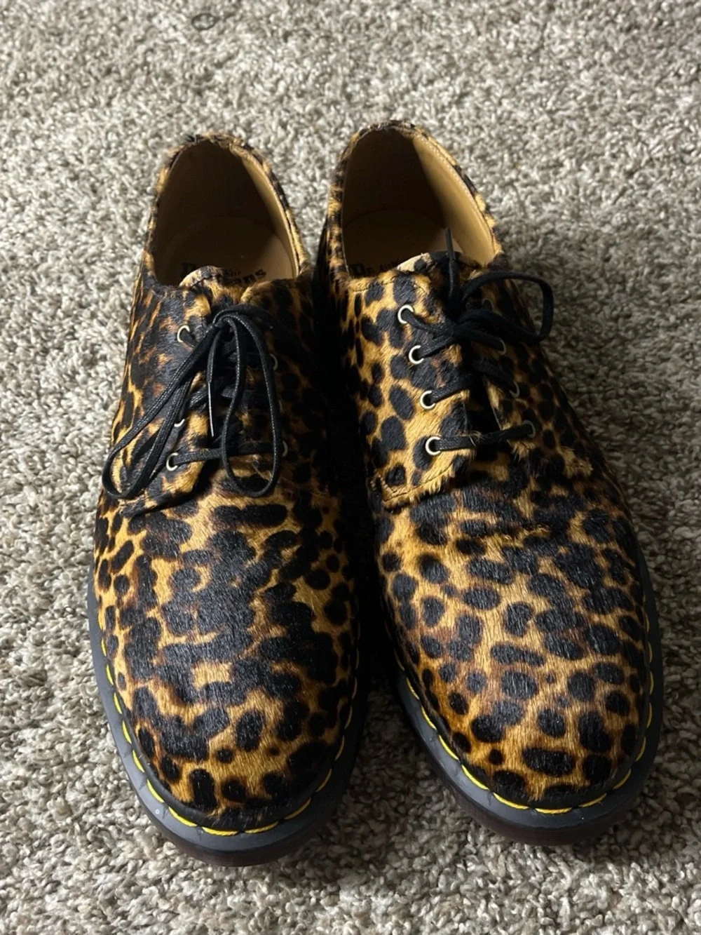 Dr. Martens Men's Leopard Print